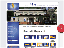 Tablet Screenshot of ers-druck.de